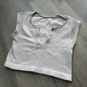 Grey Urban Outfitters ‘Go For Gold Up From Under’ Top